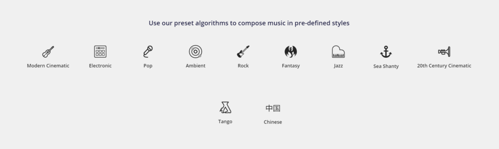 AIVA - AI music generator